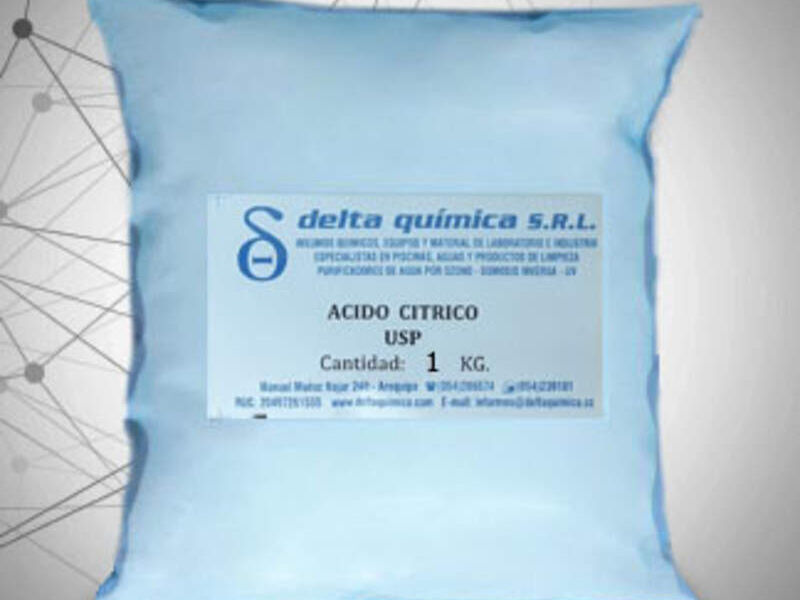 Ácido Cítrico 99.88% 1 Kg Perú