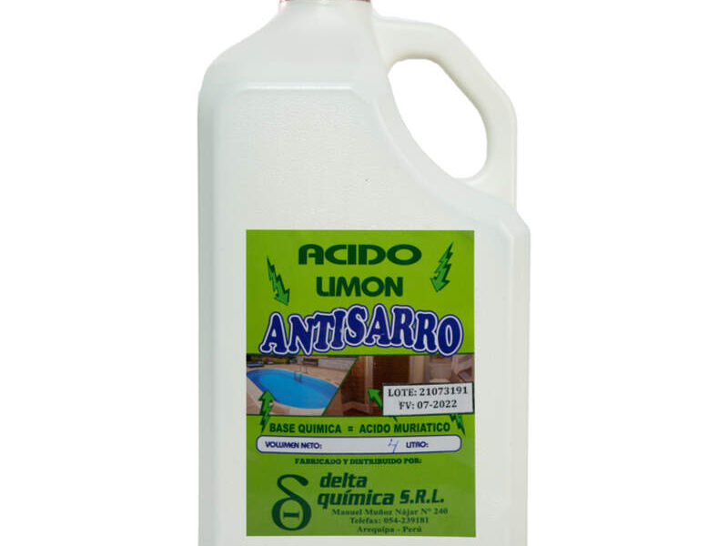 Acido Limon Antisarro 4Lt Perú 
