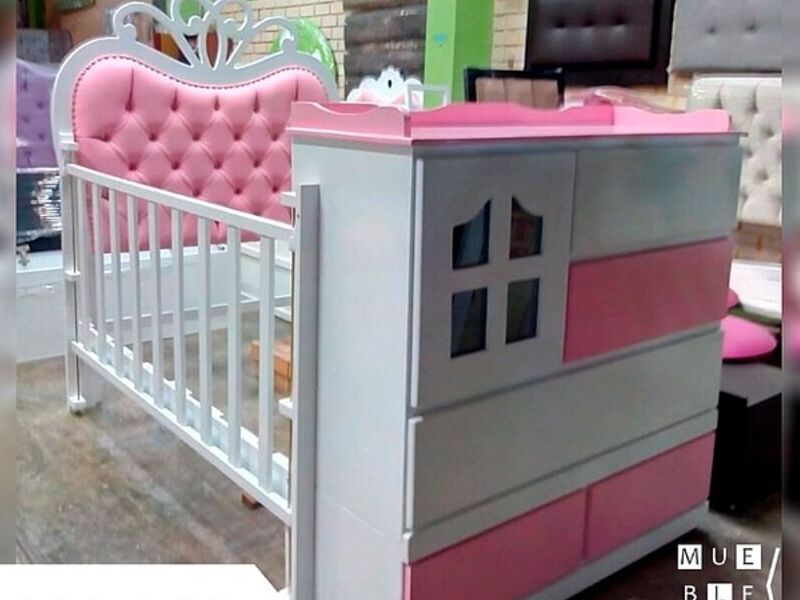 Cama madera niña Perú