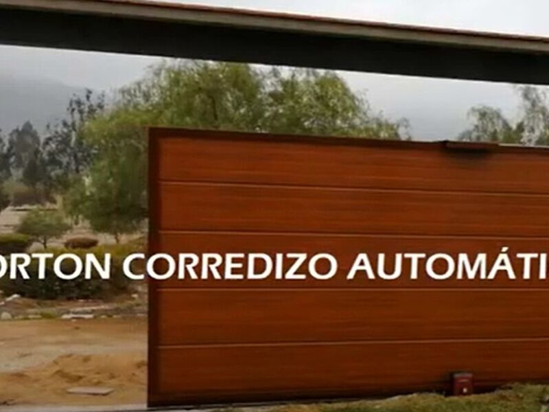 Instalación Portón Corredizo Automático Perú