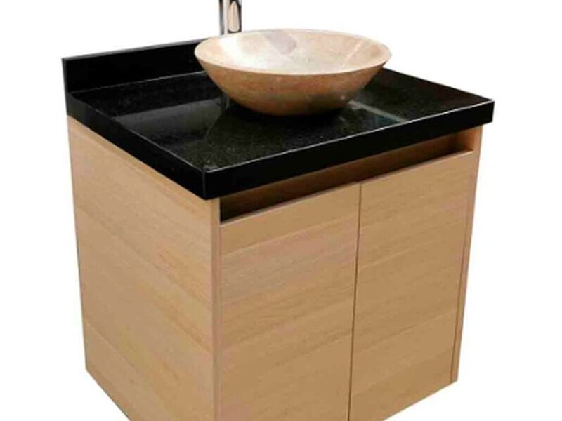 Mesón Baño Mármol Coñac Perú