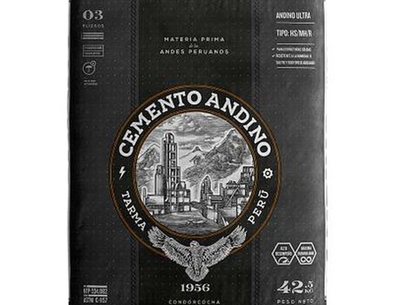 Cemento Portland tipo HS 42.5kg Andino Ultra