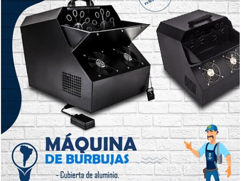 Maquina de burbjas Perú