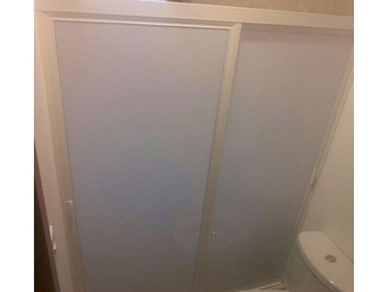 Cortina Baño Vidrio Templado Peru
