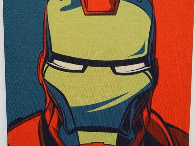 Cuadro Decorativo Ironman Perú