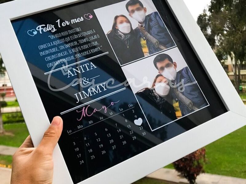 Cuadro Decorativo Fecha Perú