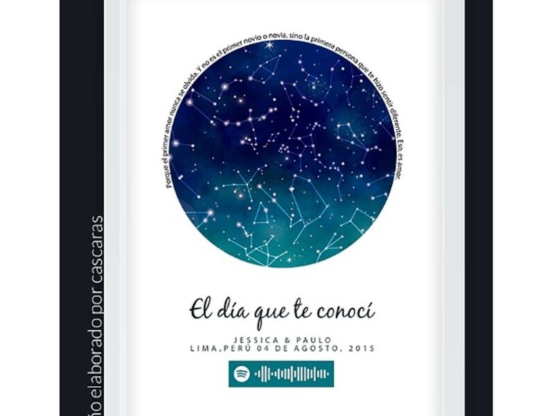 Cuadro Decorativo Luna Perú