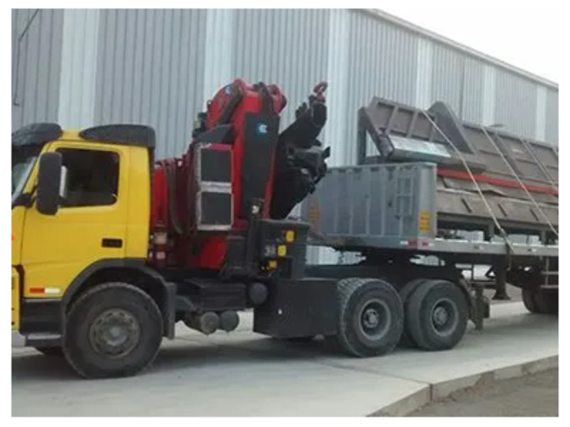 Grua articulada Pafinger Peru 