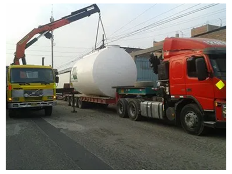Gruas articulada de 18 tn Peru 
