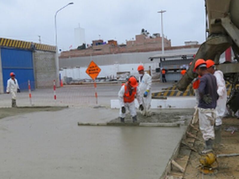 ingeniería pavimento concreto armado  PERU 