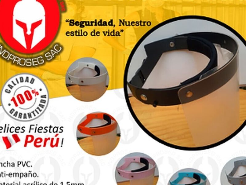 PROTECTOR FACIAL ACRÍLICO PERU