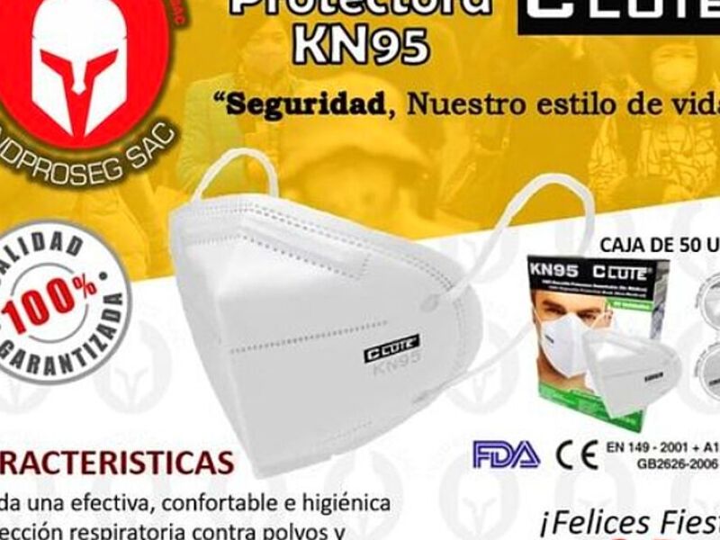 MASCARILLA PROTECTORA KN95 PERU