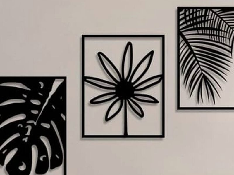 Cuadro Decorativo Hojas Perú
