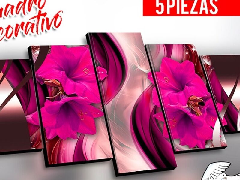 Cuadro Decorativo Morado Perú