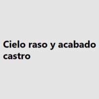 Castro Cielo raso y acabado