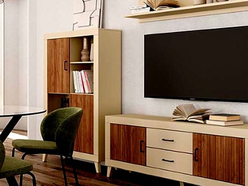 Mueble madera duo TV Perú