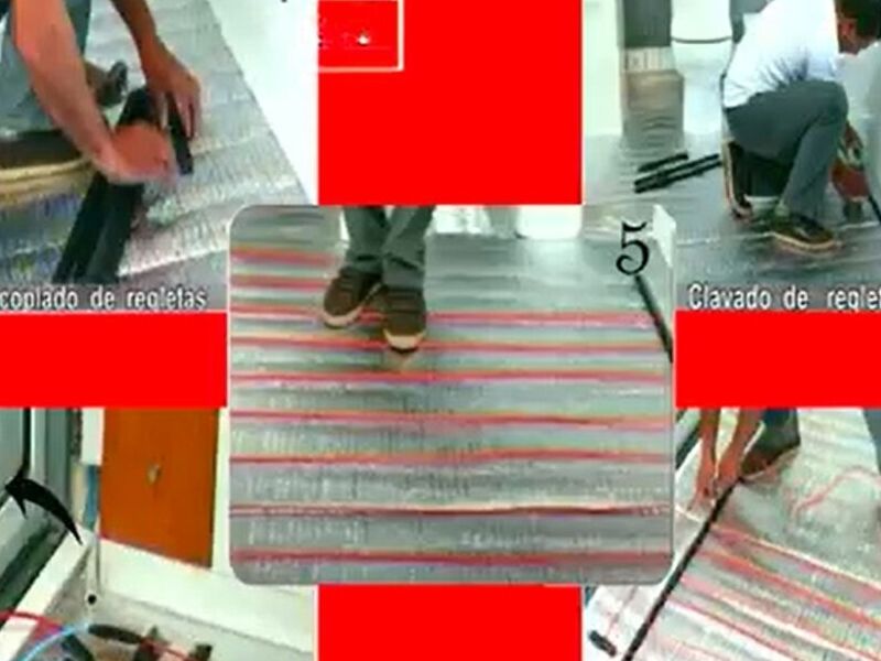 Instalación piso Radiantes Junin