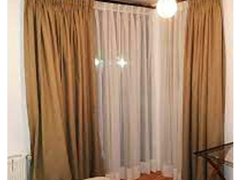Cortina tradicional beige Lima 