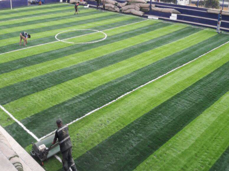 Instalación de Grass Sintético Perú