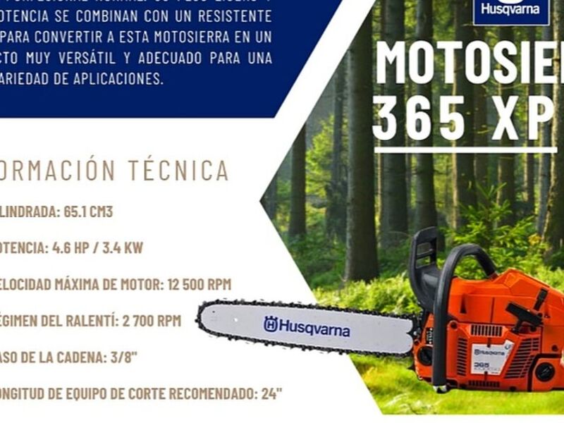 MOTOSIERRA 365XP HUSQVARNA 24" Perú 