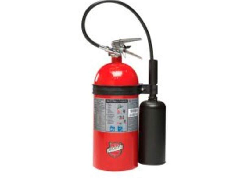 Extintor Portátil CO₂ 10lb Tipo BC Perú