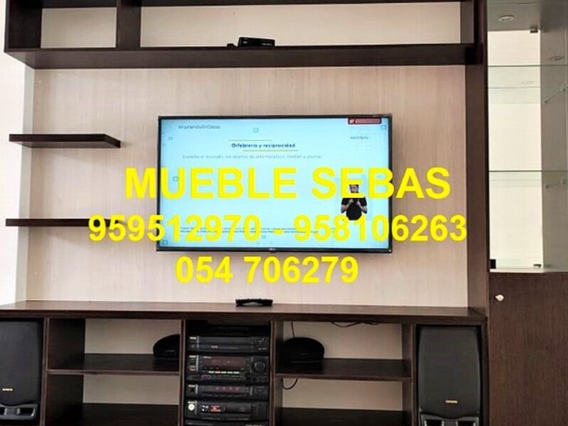 Mueble TV café Perú
