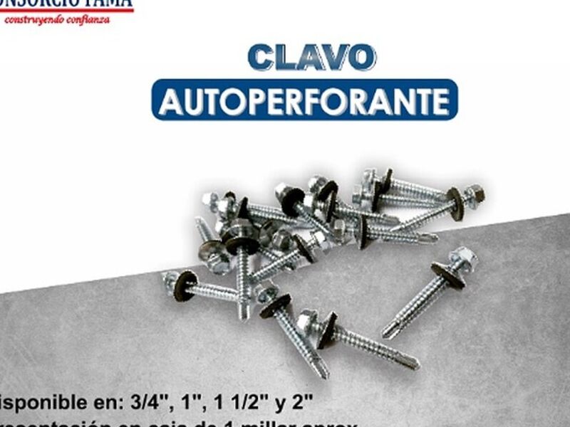 Clavo Autoperforante Perú
