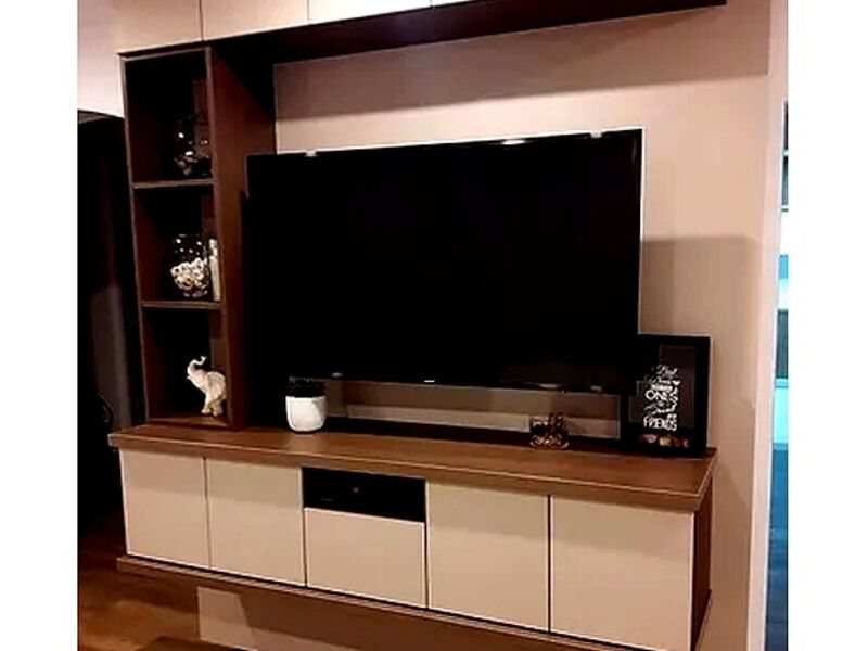 Mueble TV Natural Madera calida Peru