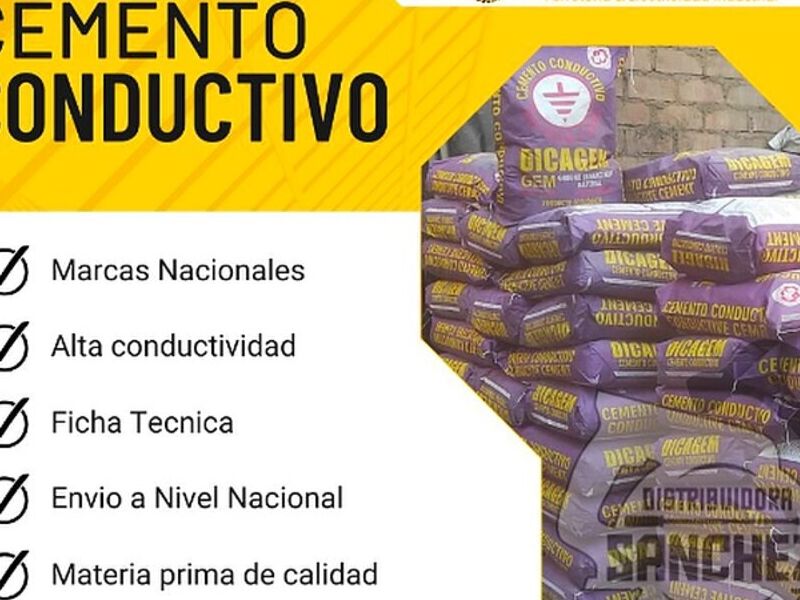 Cemento Conductivo Perú