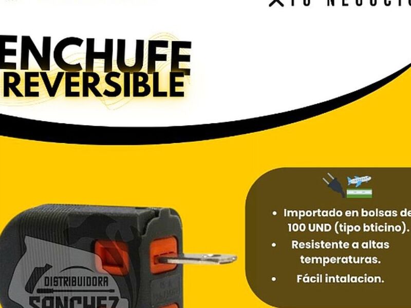 Enchufe Reversible Perú