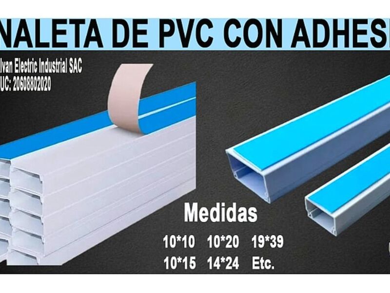 Canaleta de PVC Perú