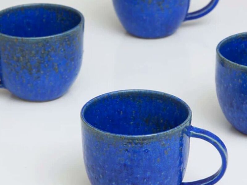Taza XL Azul Altamar - Perú