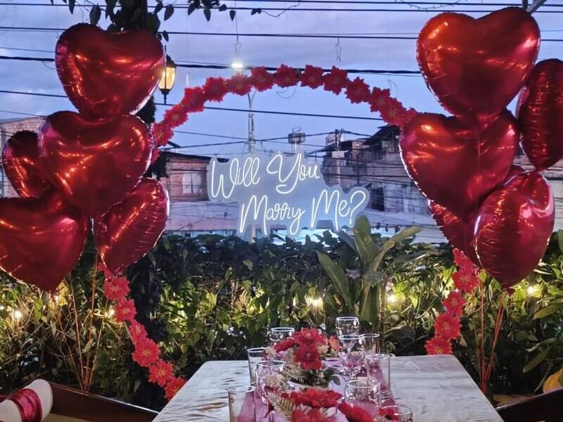 Decoración San Valentín Perú