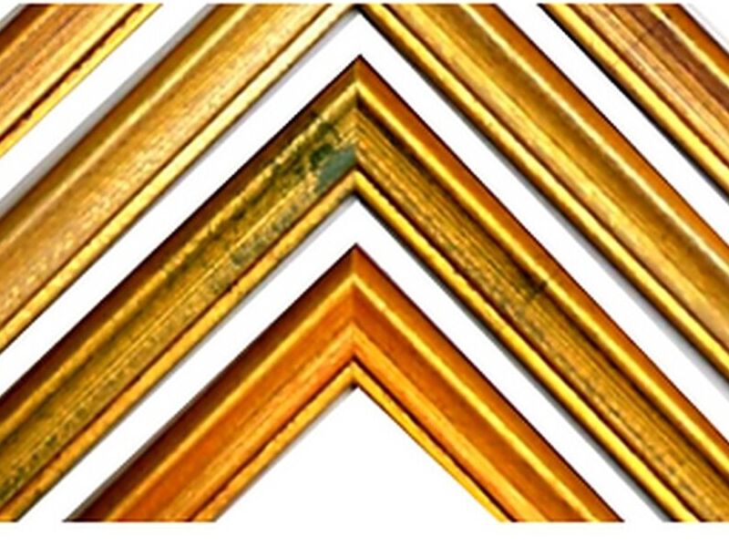 Moldura oro Perú