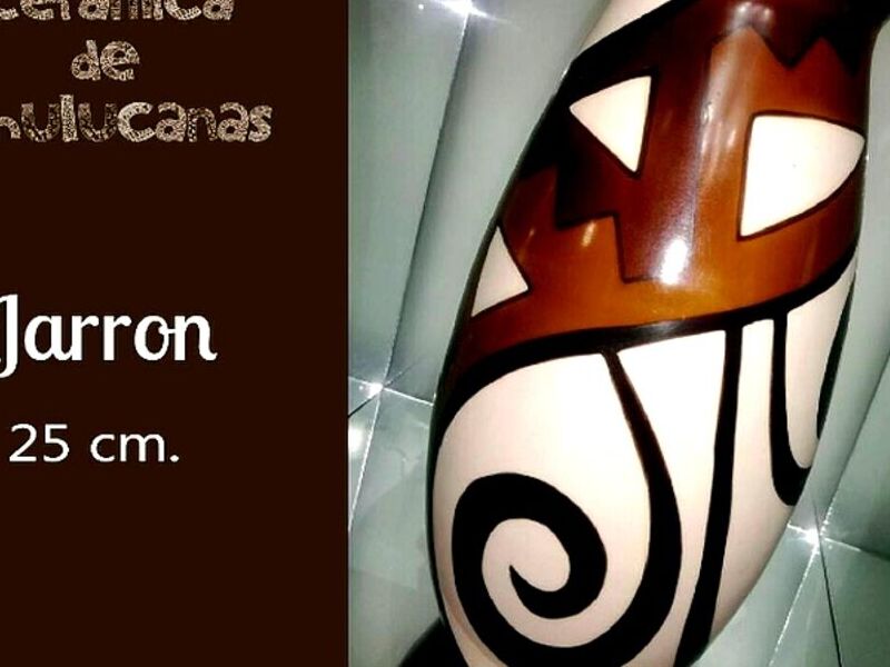 Jarron ceramico minimalista Peru
