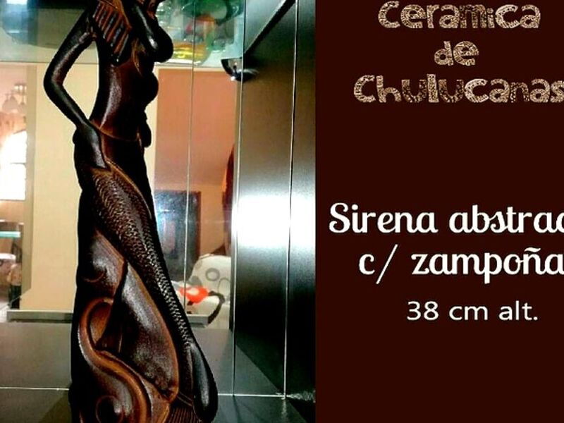 Adorno Sirena abstracta Peru