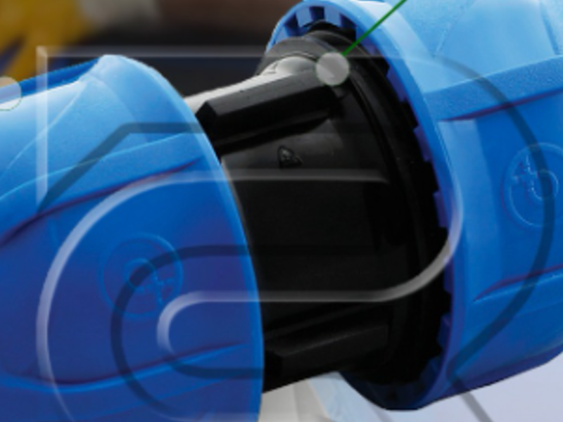 Unión HDPE ISO9001-PE100-PN16