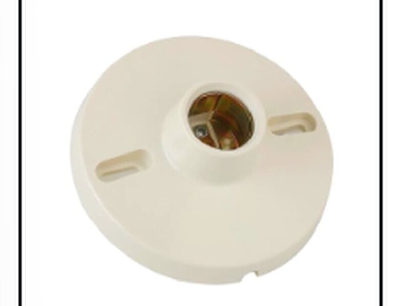 Socket E27 Plato Plástico Perú 