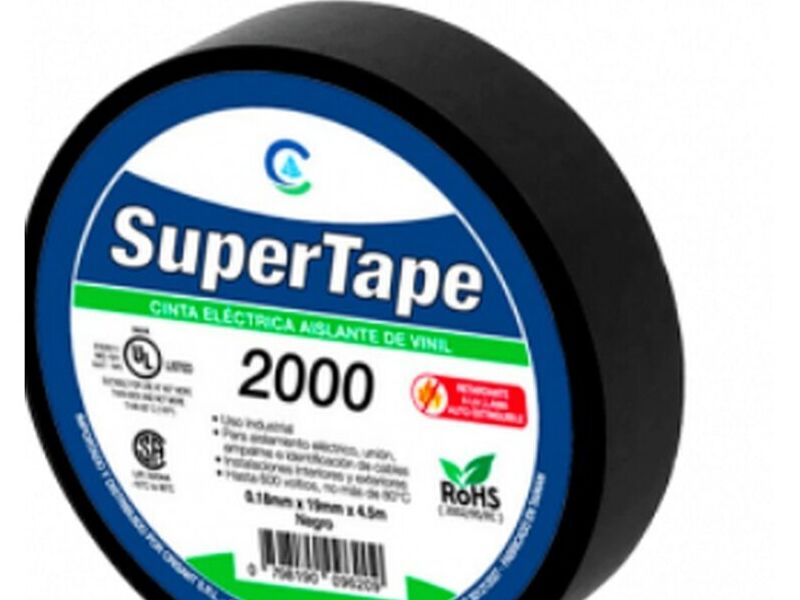 Supertape 2000 Negro Perú 