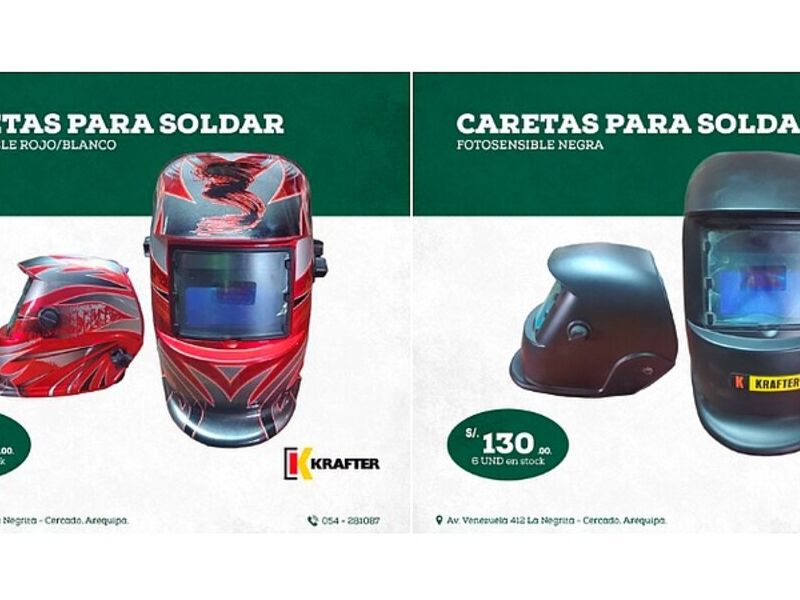 Careta para Soldar Perú 