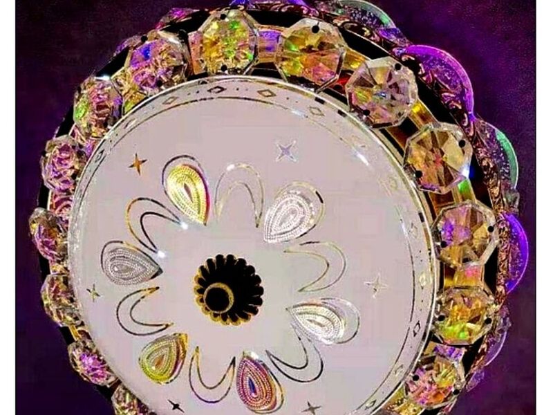 Aplique iluminativo "Flor" Perú