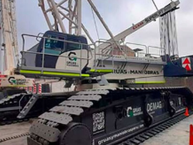 GRÚA DEMAG CC 3800-1 Perú