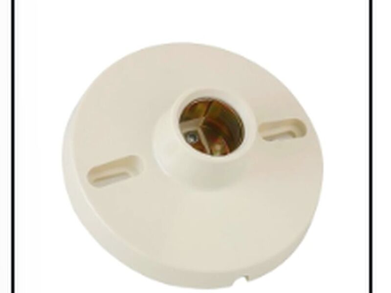 Socket E27 Plato Plástico Perú 