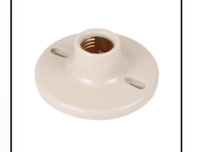 Socket E27 Plato Porcelana Perú 