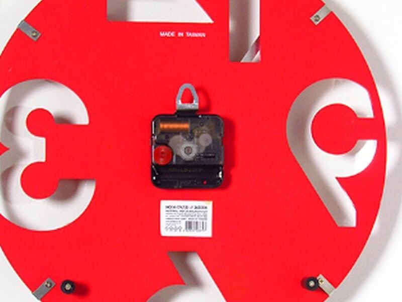 Reloj De Pared rojo Perú