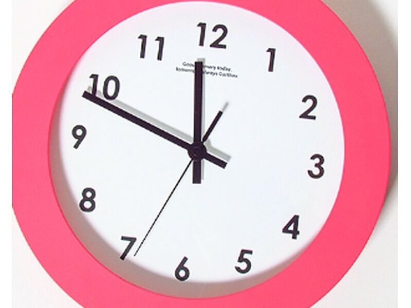 Reloj De Pared rosa Perú