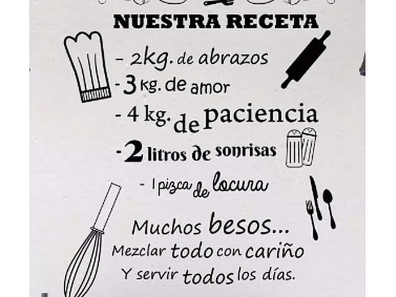 Vinilo decorativo personalizado cocina Perú 