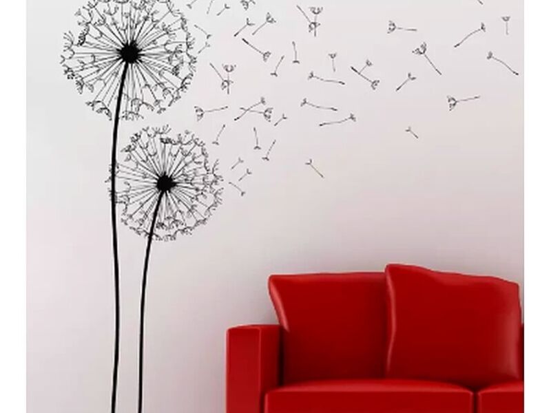 Vinilo decorativo diente de león Perú 