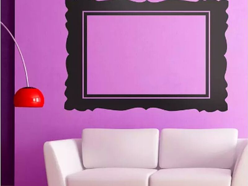 Vinilo decorativo marco horizontal Perú