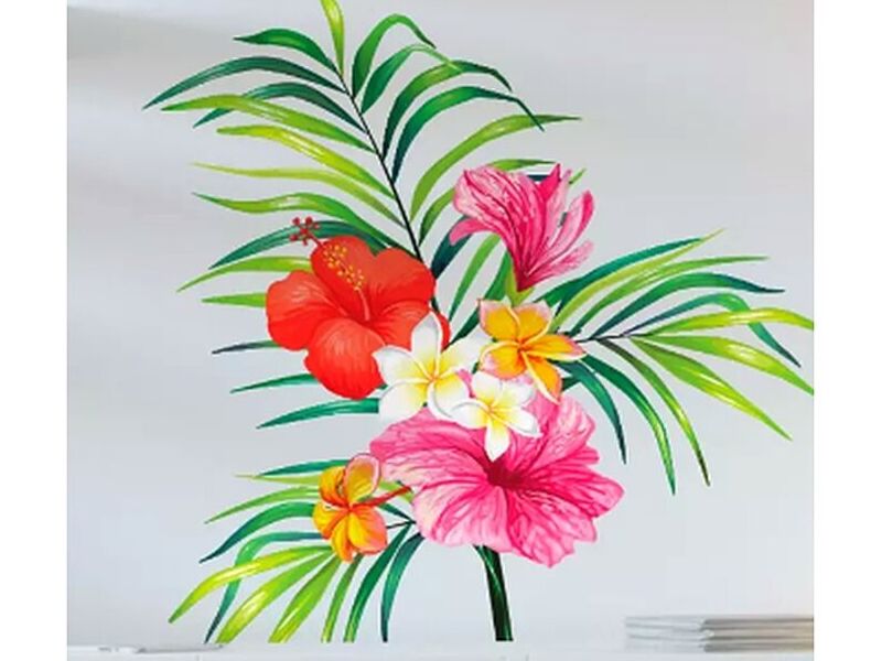 Vinilo decorativo botánica Peru